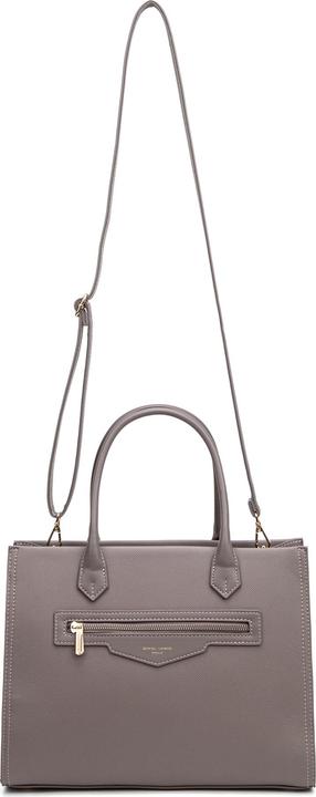 Actual product image David Jones Handtasche Damen - Modell Erisma Plus - 100% Veganes Pu-Leder - 33.0 X 25.0 X 13.0 Cm
