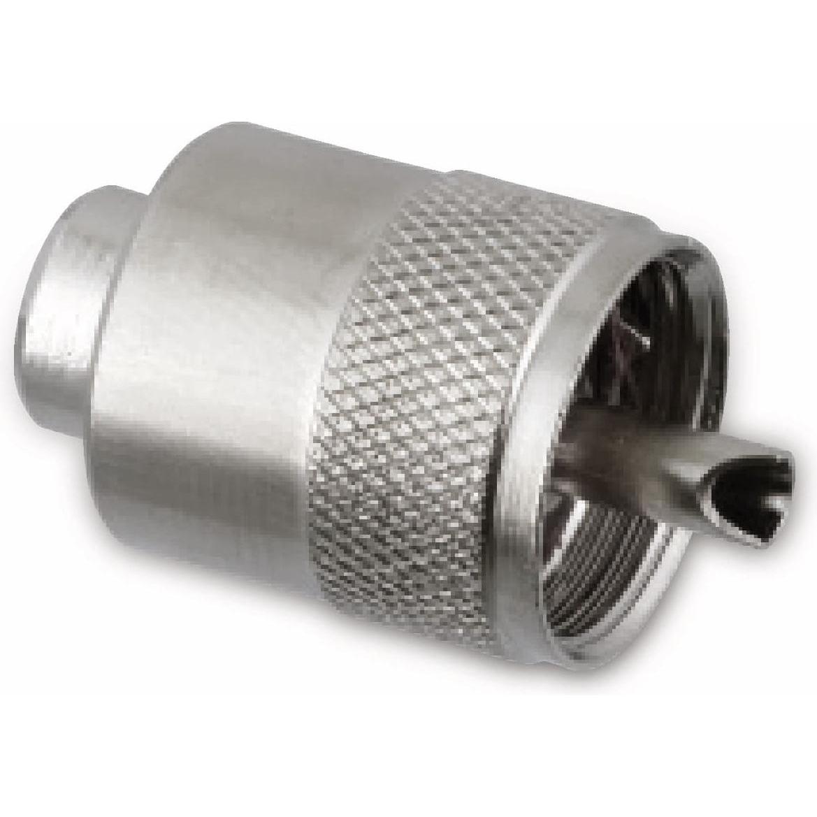 Goobay UHF-Stecker für max. 6 mm Kabel (Stecker und Verbinder), Antennenkabel