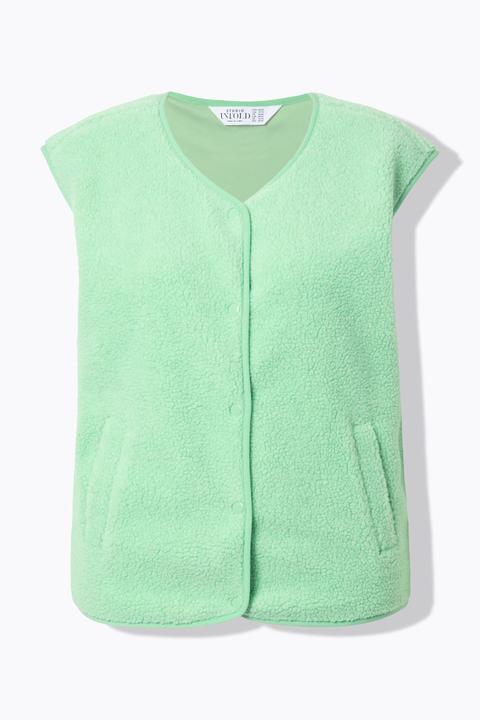 Actual product image Studio Untold Cropped Teddy Vest (54)