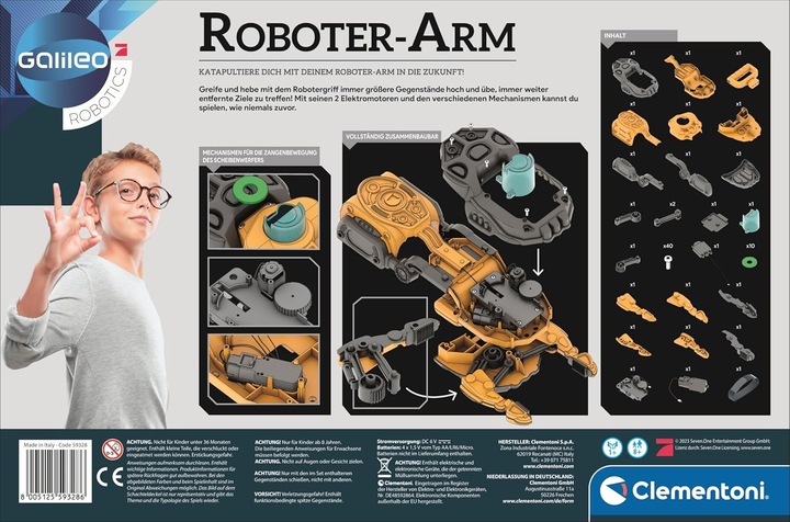 Produktbild Clementoni Galileo Robotics: Roboter-Arm