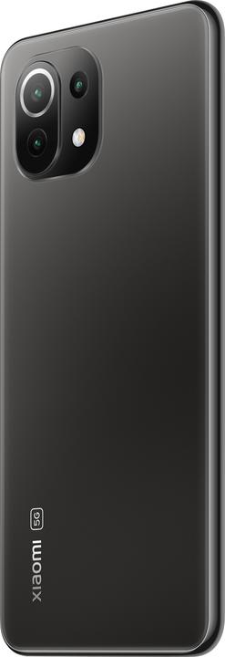 Actual product image Xiaomi MI 11 LITE 5G 6/128 GB BLACK (128 GB, Truffle Black, 6.55", Hybrid Dual SIM, 5G)
