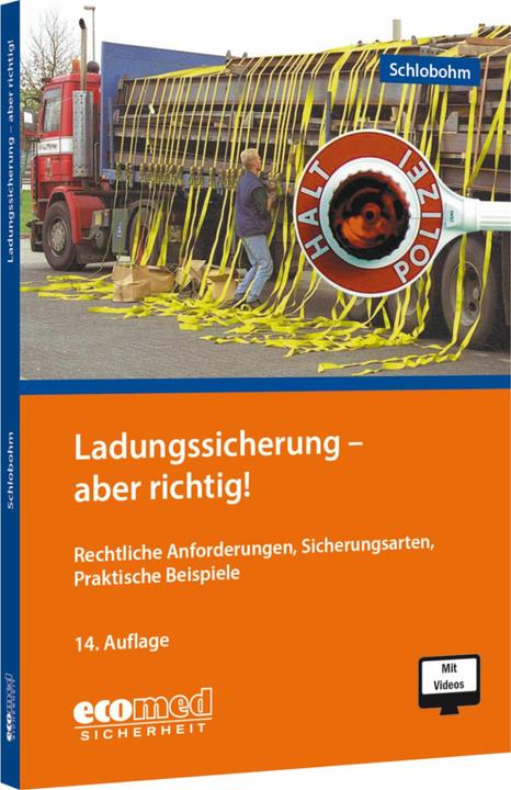 Ecomed Ladungssicherung - aber richtig! (Allemand, Wolfgang Schlobohm, 2025)