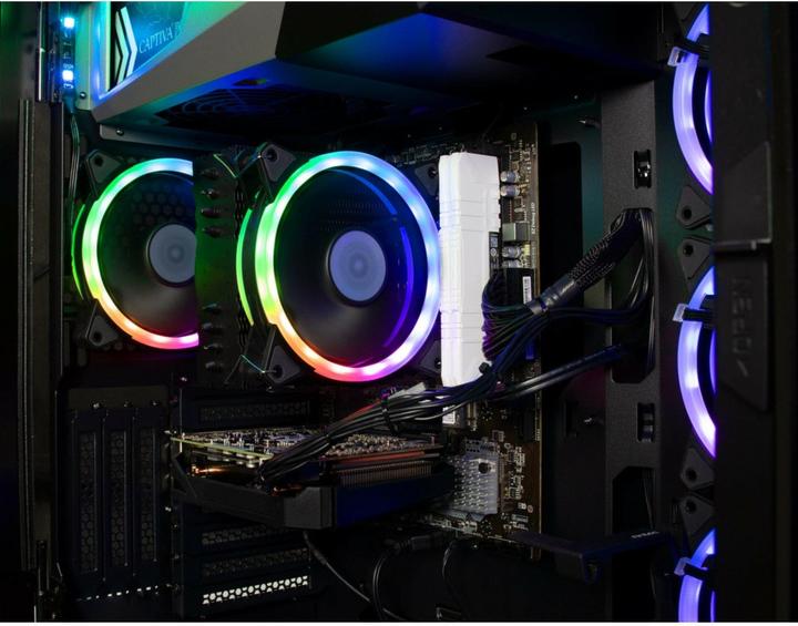 Actual product image Captiva Advanced Gaming I64-745 Core i7 RTX 3060 (Intel Core i7-11700KF, 16 GB, 1000 GB, GeForce RTX 3060)