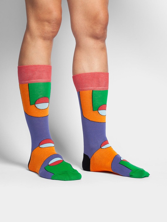 Actual product image DillySocks Expressionism (36 - 40)