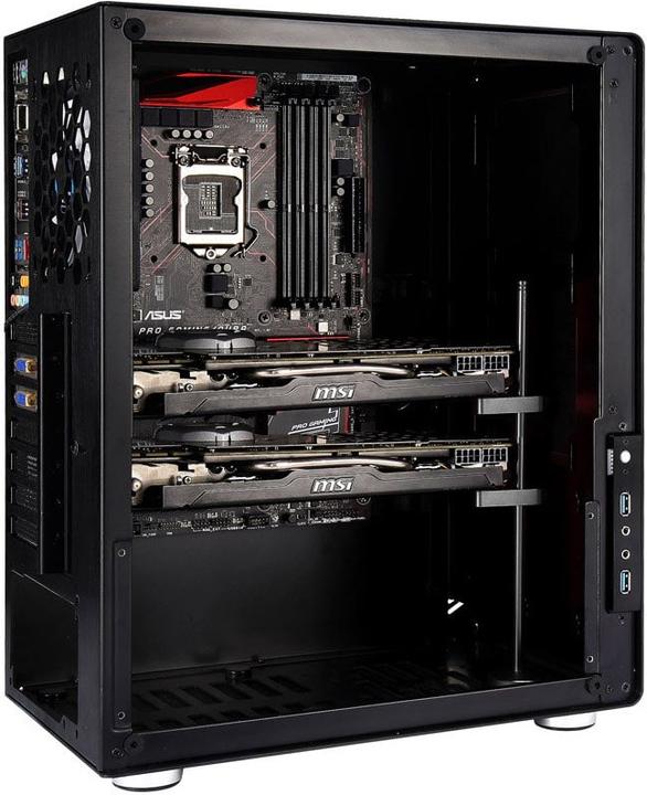 Actual product image Jonsbo VC-1 GPU mounting bracket