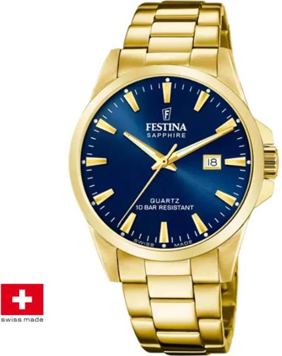 Immagine prodotto Festina F20044/3 Swiss Made Acero Classic (41 mm)