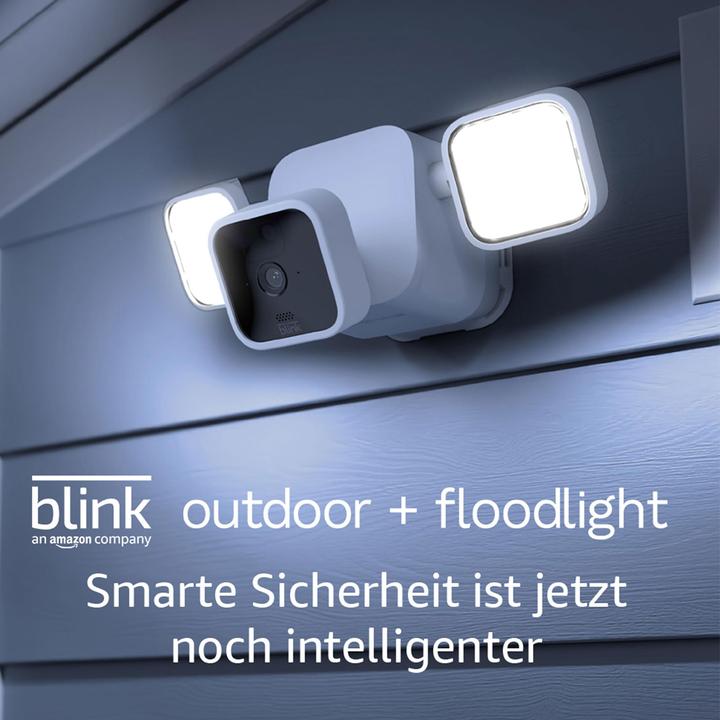 Immagine prodotto Amazon Telecamera Blink Floodlight con modulo Sync 2 - rilevamento del movimento, bianco
