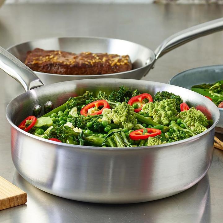 Image du produit de Buyer Sauteuse Alchimy (Poêle à frire, Acier inoxydable, 28 x 13.90 cm)