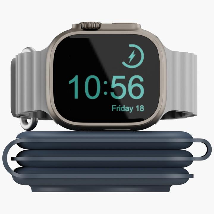 Image du produit Energea GoMag Trio PLUS faltbares kabelloses Ladegerät blau / für iPhone Apple Watch AirPods / 15W (15 W)