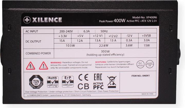 Produktbild Xilence XN041 (400 W)