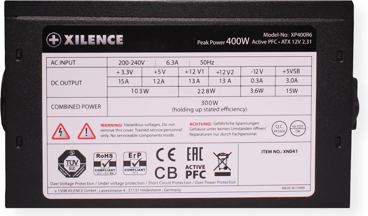 Produktbild Xilence XN041 (400 W)