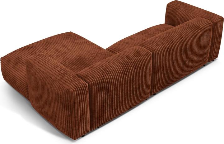 Image du produit Micadoni Canapé D'Angle Droit Modulaire, "Martina", 2 Places, 283x176x75 Fabriqué en Europe (Canapé modulaire, Canapé d'angle)