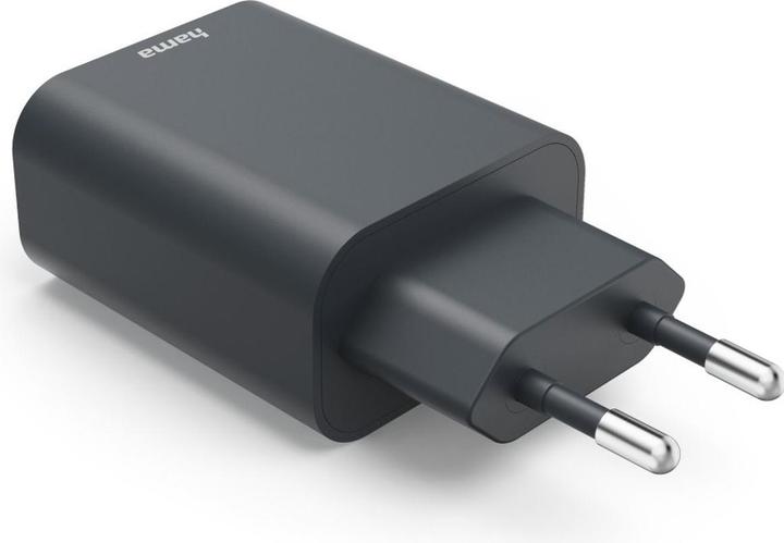 Produktbild Hama Schnellladegerät, USB-C, Power Delivery (PD), 45 W, Anthrazit (45 W, 1 Port)