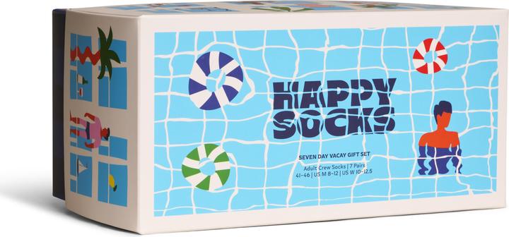 Actual product image Happy Socks Strümpfe SEVEN DAY VACAY Socken 7er Pack (pack of 7, 36 - 40)