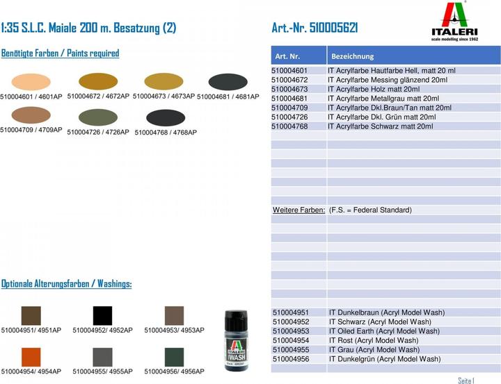 Actual product image 1:35 S.L.C. Maiale 200 m. Crew (2)
