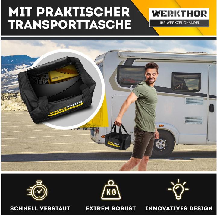 Immagine prodotto Werkthor Innovative Auffahrkeile mit Unterlegmatte