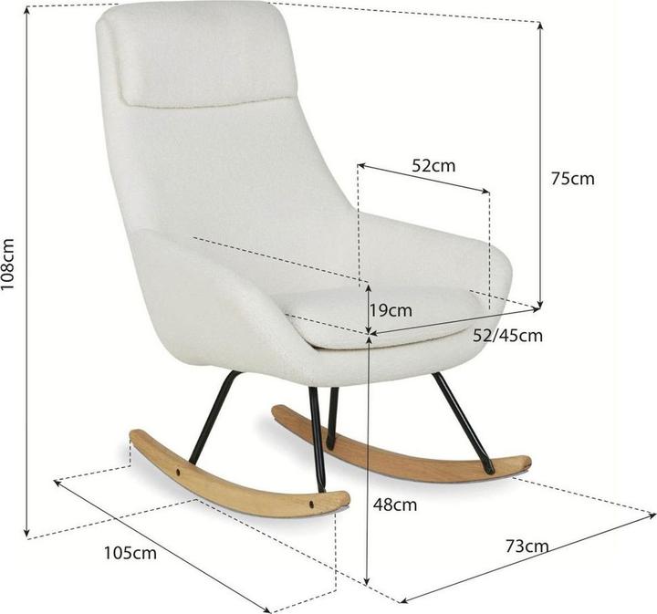 Image du produit Quax Schaukelstuhl für Mütter