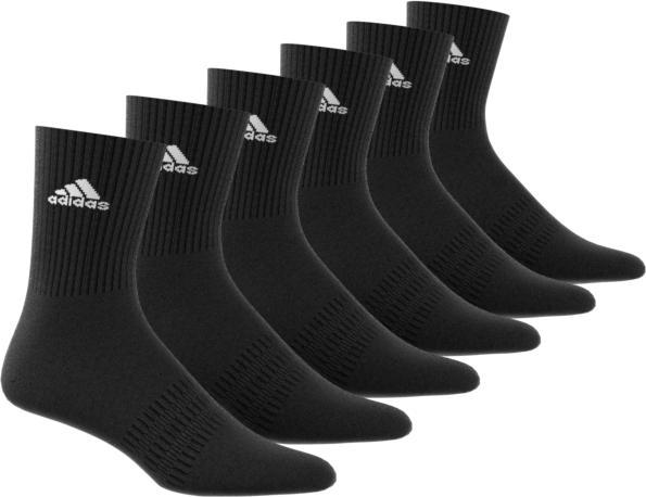 Produktbild adidas Cushioned Sportswear Crew Socken, 6 Paar (6er Pack, L)