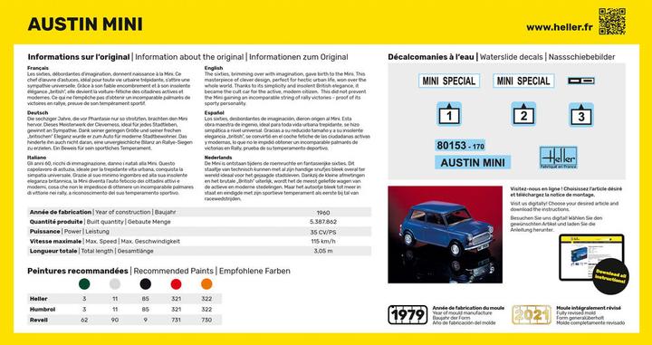 Nährwerte und Zutaten Heller Mini