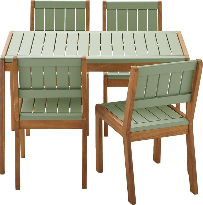 Produktbild Vertbaudet 2er-Set Kinder Outdoor-Stühle „Summer“ (Kindersitzgruppe)