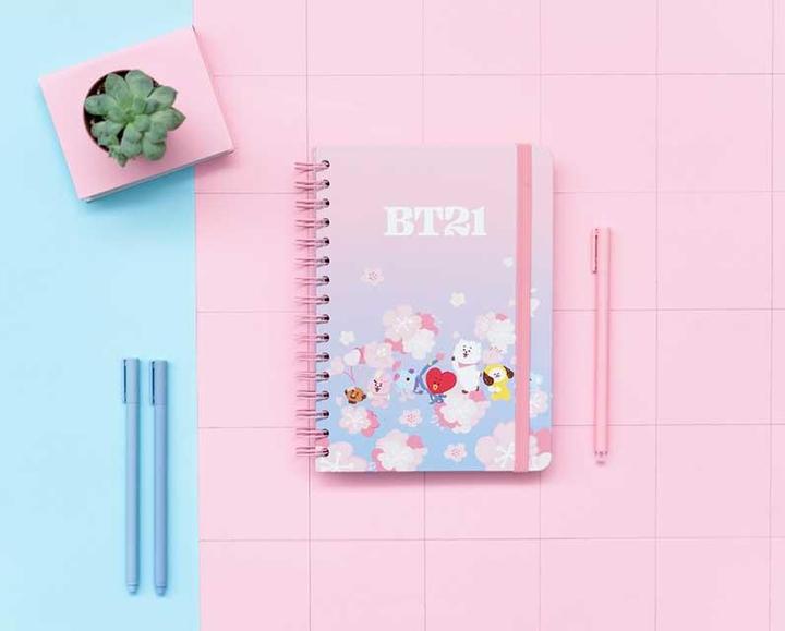 Image du produit BT21 Line Friends - A5 notebook (A5, Pointillés, Couverture rigide)