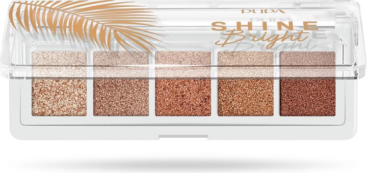 Image du produit Pupa Milano Pupa Shine Bright Eye Palette 02 (002 Or soleil)