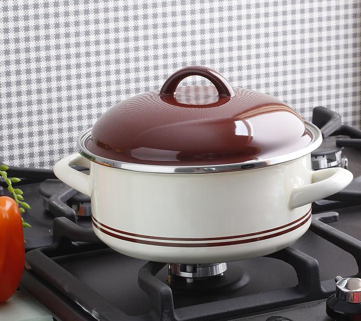 Produktbild ELO Kartoffeldämpfer (18 cm, Kochtopf, Dampfkochtopf, Stahl, Emaille)