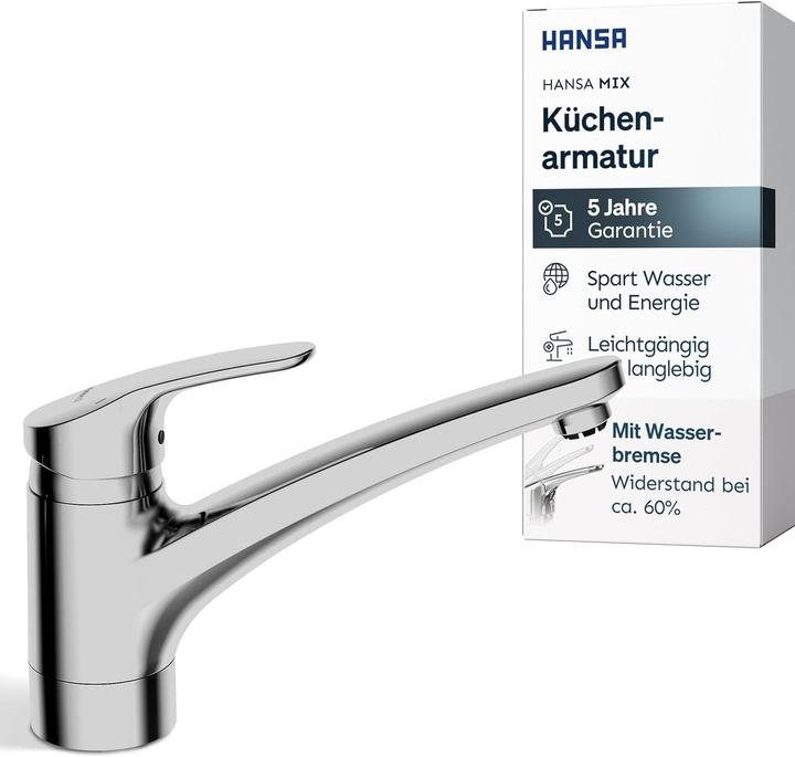 Image du produit Hansa Mitigeur d'évier Hansamix chromé