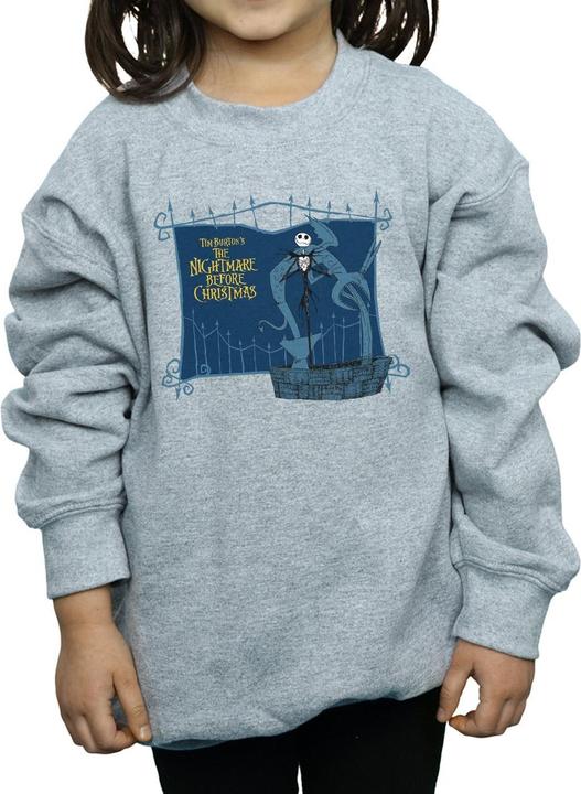 Produktbild Disney Nightmare Before Christmas Jack And The Well Sweatshirt Mädchen (128)