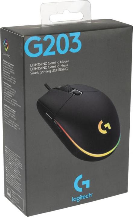 Produktbild Logitech G G203 Lightsync (Kabelgebunden)