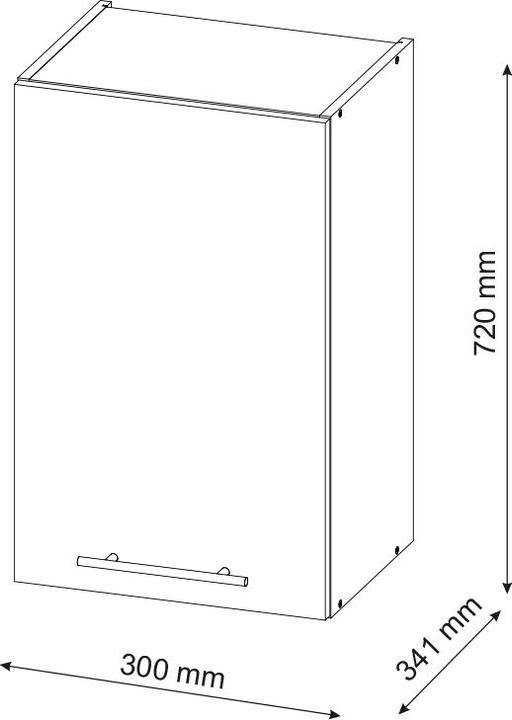 Actual product image Vicco Hängeschrank Fame-Line (30 x 34.10 x 72 cm)