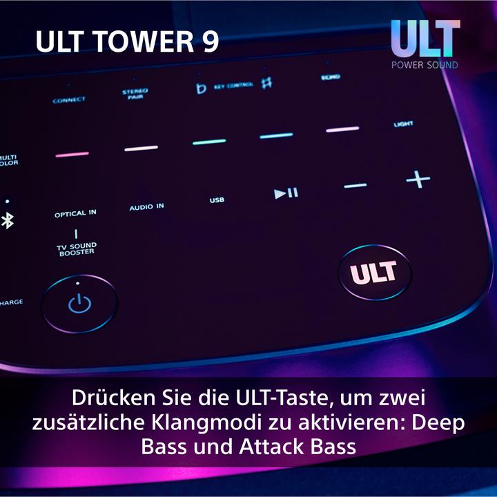 Actual product image Sony ULT Tower 9 (Electrical connection)