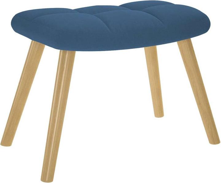 Produktbild vidaXL Schaukelstuhl mit Fusshocker