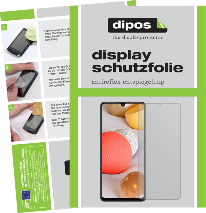 Actual product image Dipos Screen Protector Anti-Glare (2 Piece, Samsung Galaxy A42 5G)