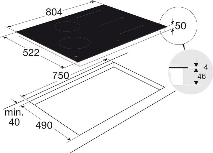 Immagine prodotto Atag KOOKPLAAT INDUCTIE HI28472SV