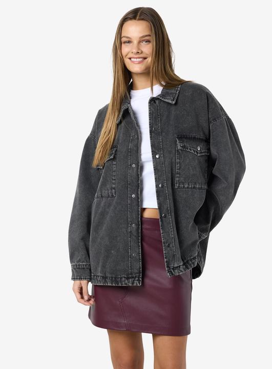 Immagine prodotto Noisy May Gestepptes Denim Overshirt (L)