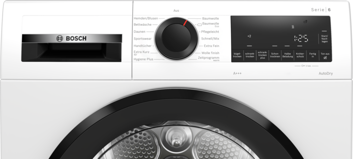 Actual product image Bosch Hausgeräte WQG233D40 (8 kg, Right)