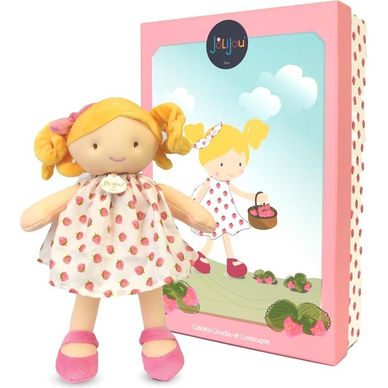 Doudou et Compagnie Stoffpuppe Fraise 28cm (54209126)