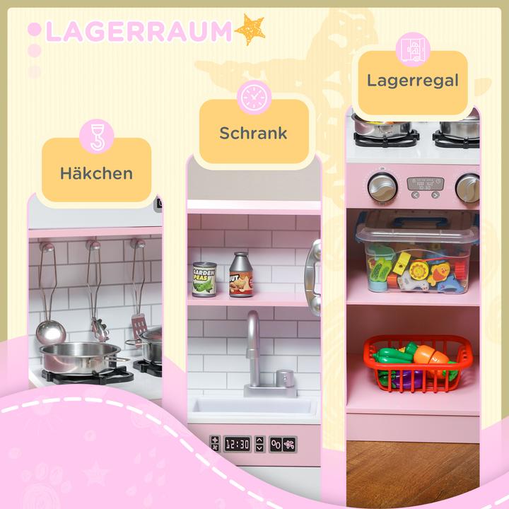 Produktbild Aiyaplay Kinderküche MDF Rosa