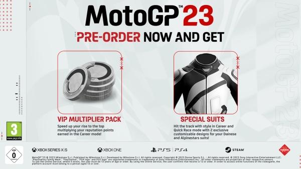 Produktbild Milestone MotoGP 23 Day One Edition (PS5, IT, DE, FR, EN)