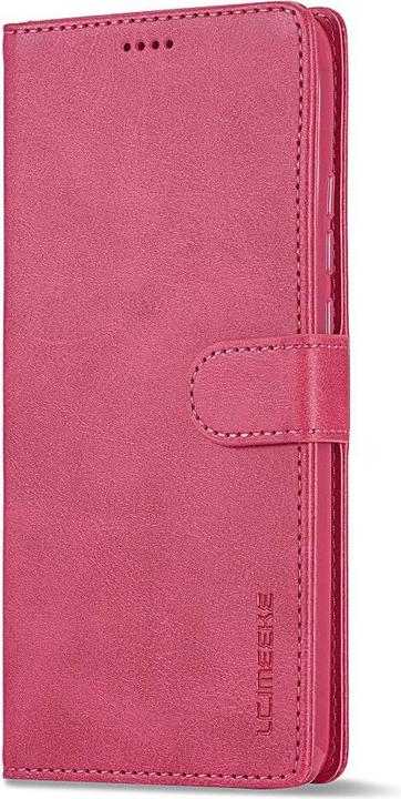 Produktbild LC.Imeeke Xiaomi Poco X5 Pro - Leder Etui Hülle pink (Xiaomi Poco X5 Pro)