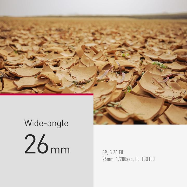 Actual product image Panasonic Lumix S 26mm f/8 (L-Mount, full size)