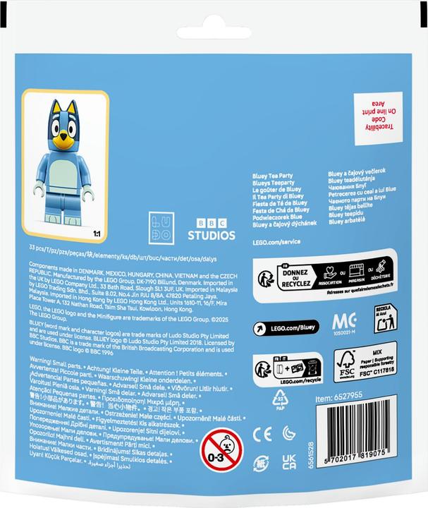 Produktbild LEGO Blueys Teeparty (LEGO Bluey)