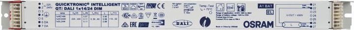 Produktbild Osram QUICKTRONIC INTELLIGENT Vorschaltgerät DALI T5 1X14/24 dimmbar