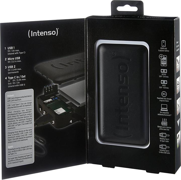 Produktbild Intenso Hc 20000 (20000 mAh, 74 Wh)