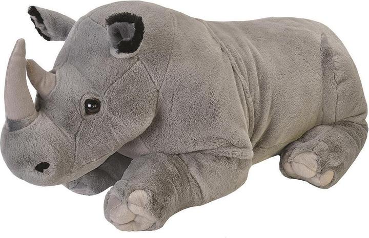 Wild Republic Plüsch Jumbo Nashorn Cuddlekin (76 cm)