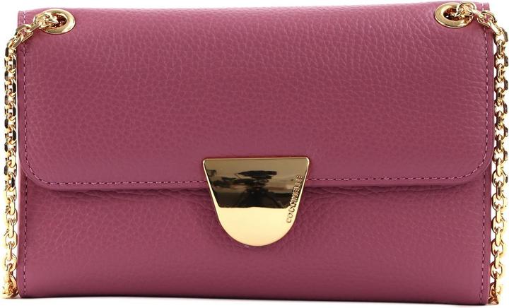 Actual product image Coccinelle Ever Mini Bag Wallet Grained Leather