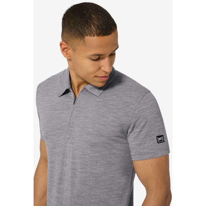 Produktbild Super Natural Zip Polo (M)