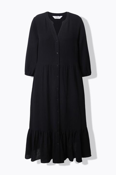 Image du produit Studio Untold Robe maxi en mousseline, coupe évasée (54)
