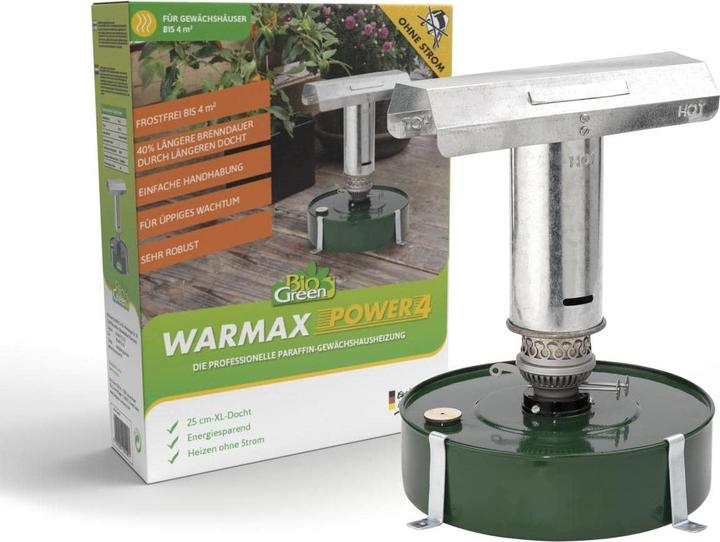 Bio Green Riscaldatore per serre a paraffina "WARMAX POWER 4", 300 W